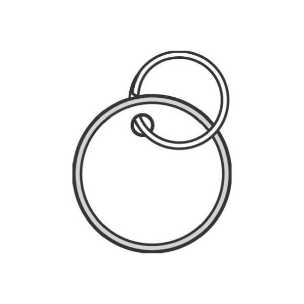 Hy-Ko Prod 50PK Paper TagRing KB144-50 - main